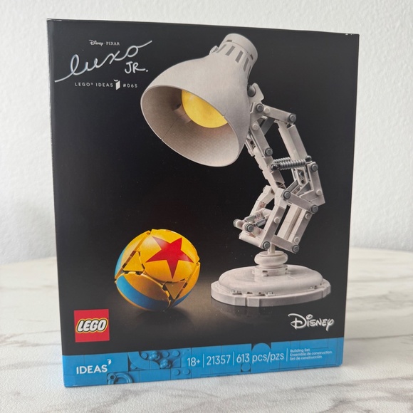 LEGO Ideas Disney Pixar Luxo Jr. 21357 | Desk Decor Collectible | New in Box - Picture 3 of 4